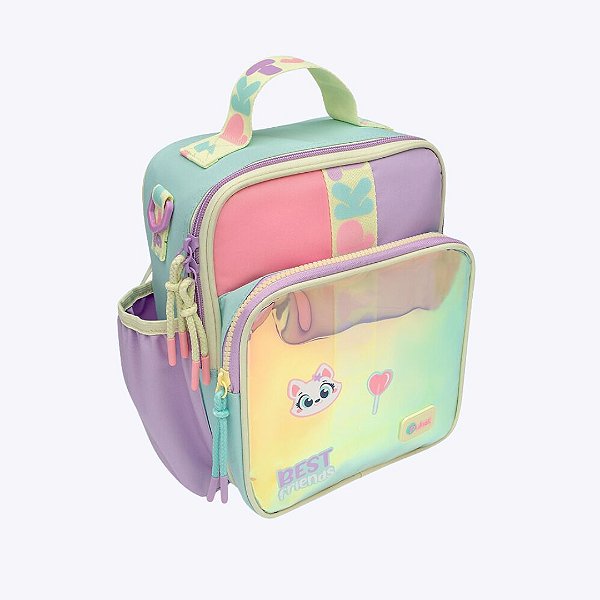 Lancheira Térmica Color Block Menina Puket 050403849