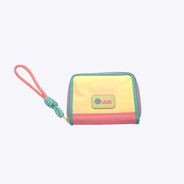 Carteira Infantil Menina Color Block Puket 050403854