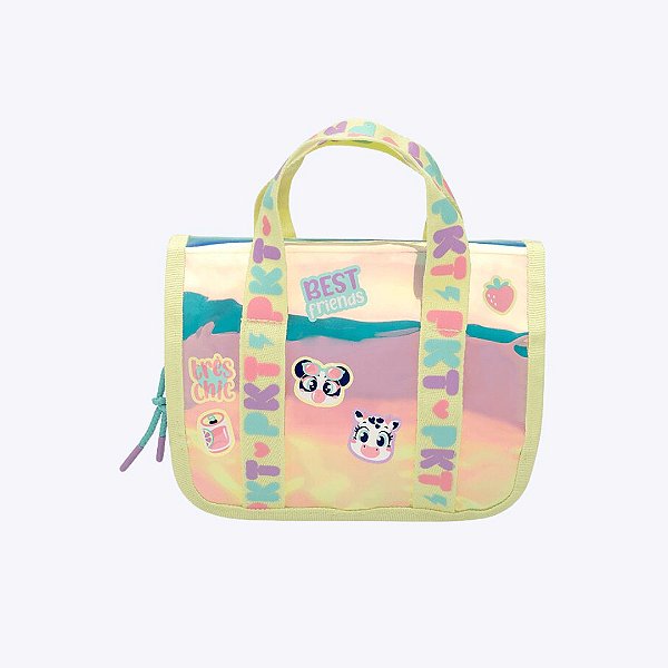 Nécessaire Grande Color Block Menina Puket 050403850