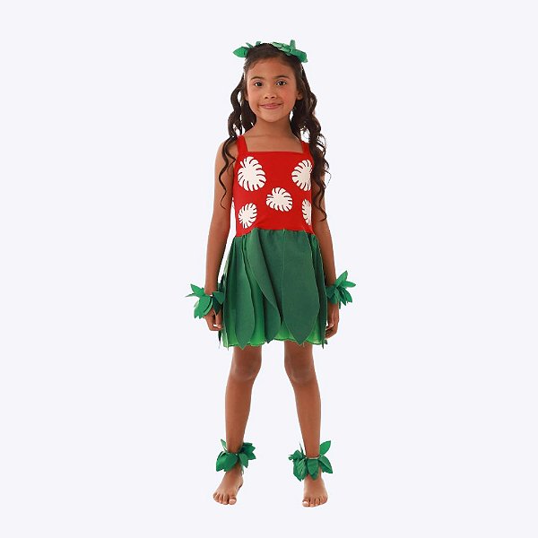 Fantasia da Lilo Infantil Menina Muvile 9971