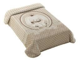 Colibri Cobertor Bebê 47659 Cor Bege