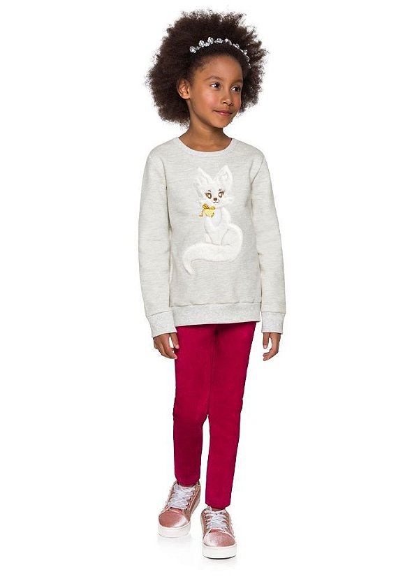 Brandili Conjunto Legging Longa Infantil Feminino 53664