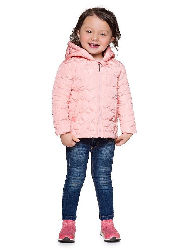 Brandili Casaco Infantil Feminino Manga Longa 53503  Bebe