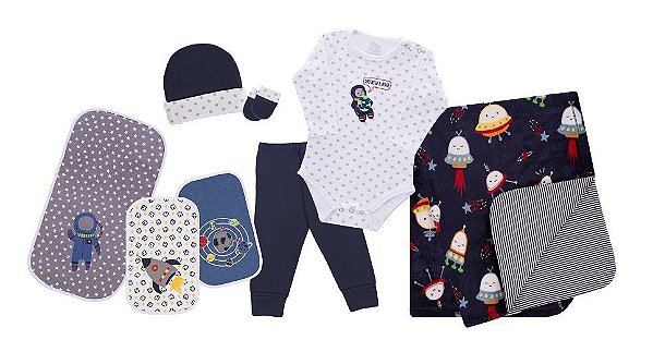 Colibri Kit Presente Bebe 7 Peças 48606