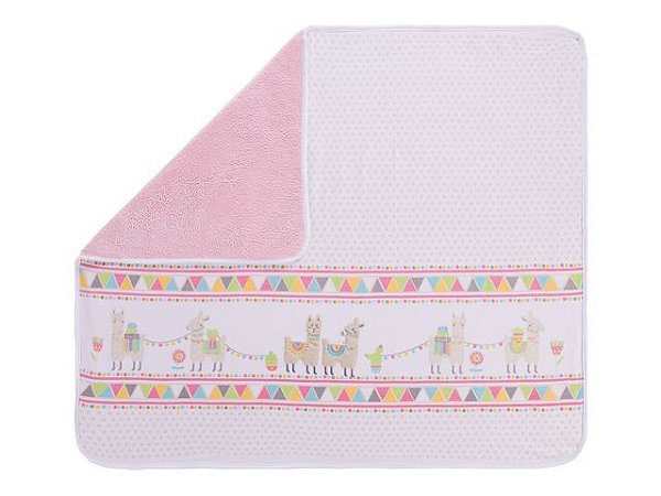 Colibri Manta Baby Bordada 48288 Cor Lhama