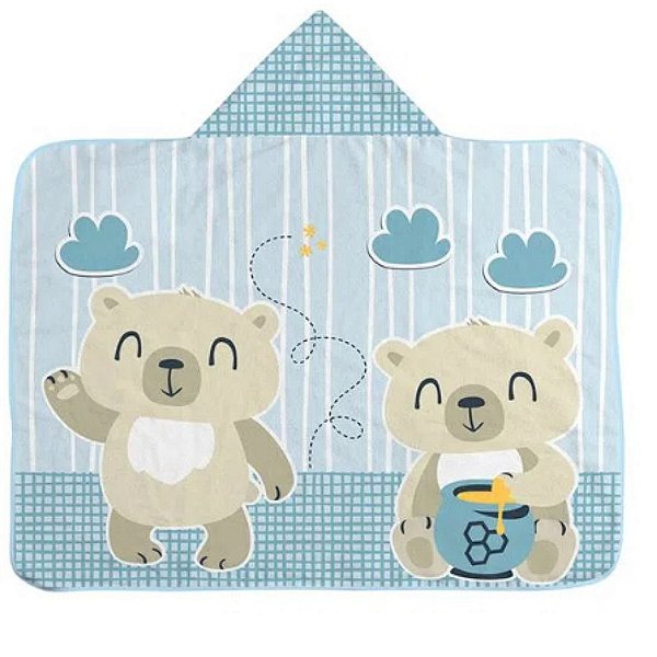 Toalha de Bebê com Capuz Bublim76013