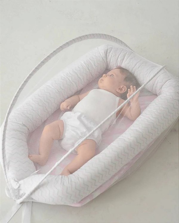 Ninho para Bebê com Mosquiteiro Bublim Baby  880011