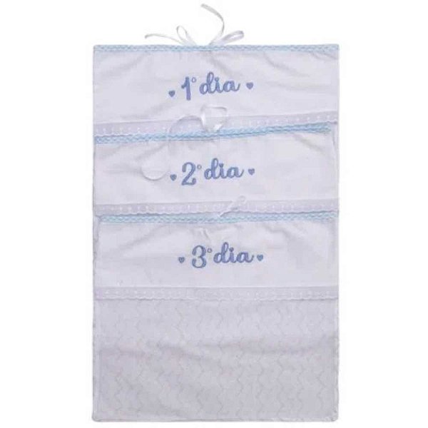 Kit Saquinho Maternidade 3 Peças Bublim - 30x36cm 700031