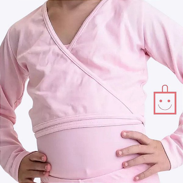 Casaco de Ballet Infantil Feminino Maria Chica 9963