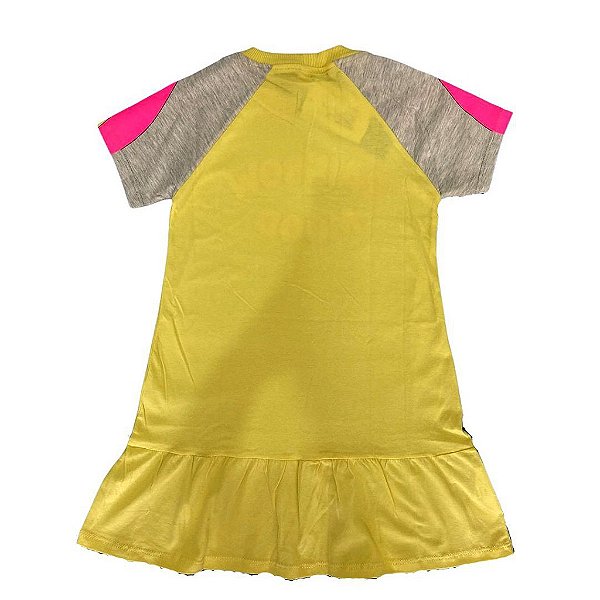 Vestido Infantil Feminino Manga Curta Catavento 14286