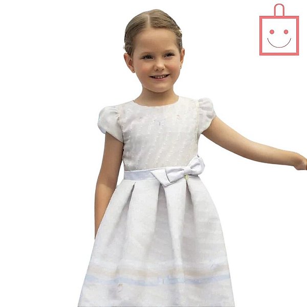 Vestido Chiffon Estampado com Laço Lateral Paraiso 15638