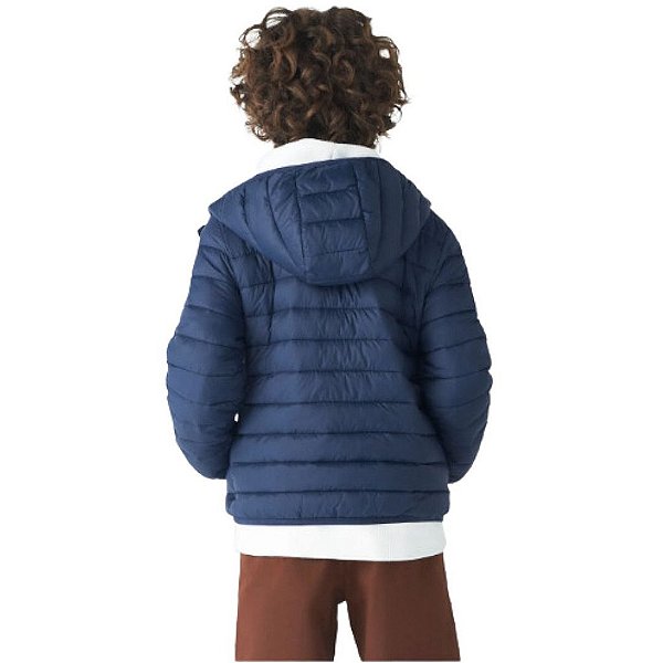 Jaqueta Puffer Infantil Unissex Azul Marinho do 4 ao 16 Hering LA551DSI