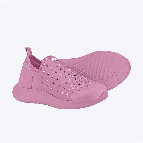 Tênis Rosa Infantil Bebê Menina Bibi 1186144