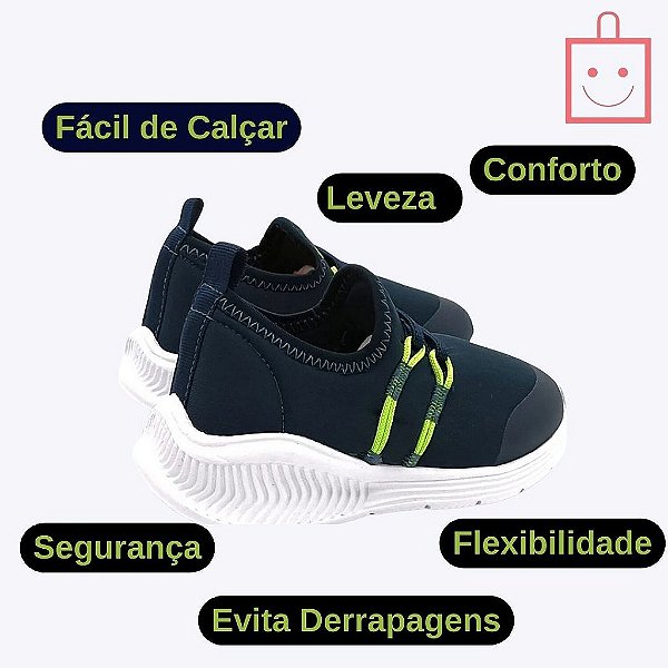 Tênis Azul Marinho Infantil Bebê Menino Bibi  1186050