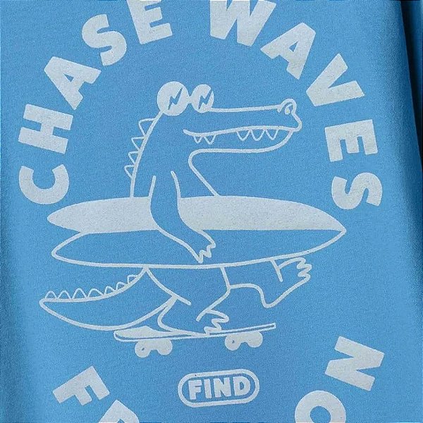 Camiseta Manga Curta Azul Estampada Infantil Menino Hering Kids  5CFYANEEN