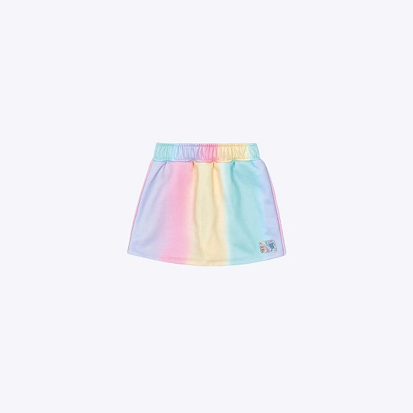 Conjunto Blusa Magic E Short-Saia Lilás Infantil Menina Mundo Cinti 12335 Lilas