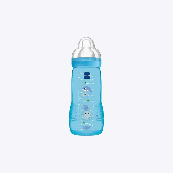 Mamadeira Azul 330ml MAM Easy Active MA40811