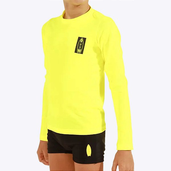 Conjunto de Nadar Camiseta e Sunga Infantil Menino Banana Danger 54020