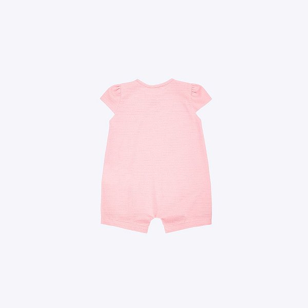 Macacão Manga Curta Bebê Menina Paraiso 10218959