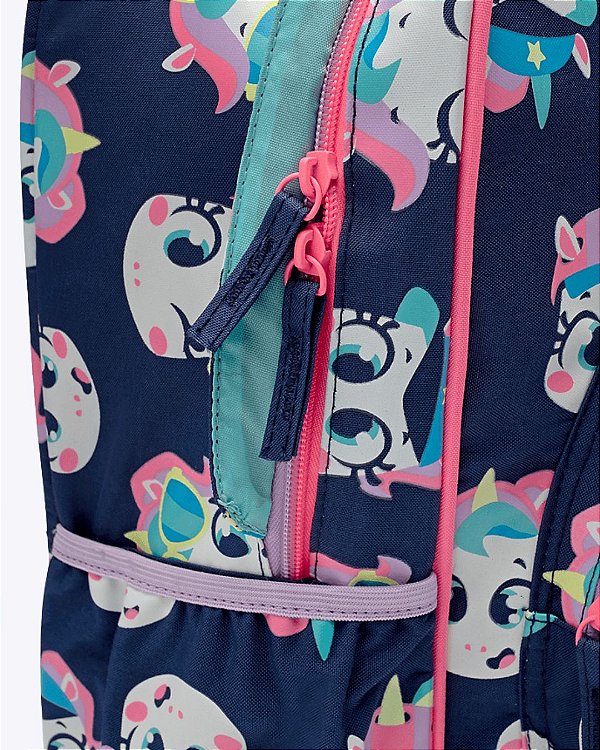 Mochila com Rodinhas Média Unicórnio Tênis Puket 050404098