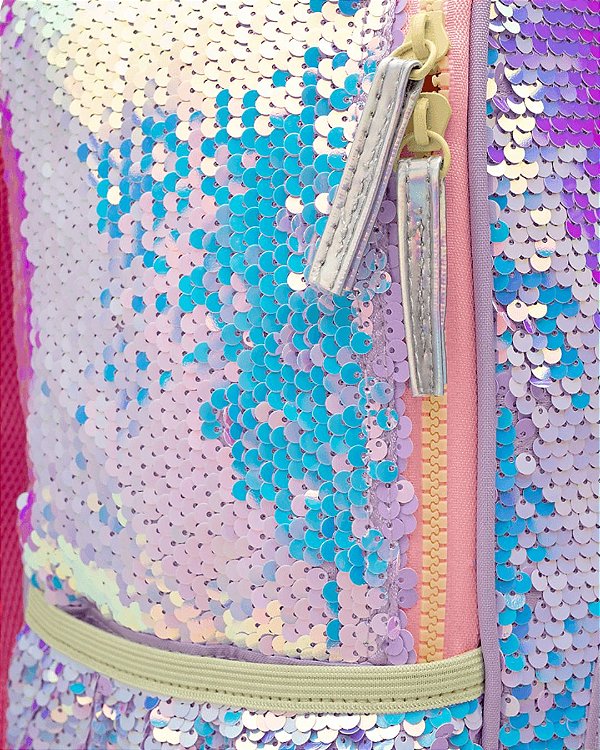 Mochila de Costas Paetê Sereia Puket 050404236