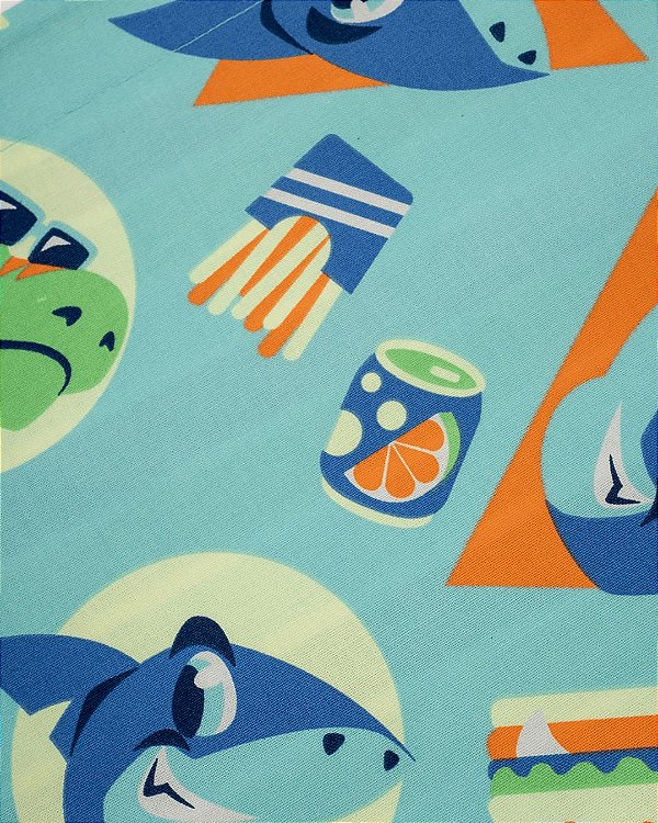 Toalha de Lanches Multibicho Infantil Menino Puket 050403925