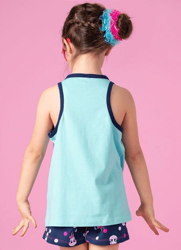 Puket Pijama Short Doll Regata Unicornio Eco 030401872