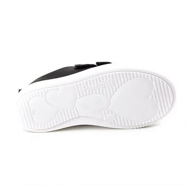 Tênis Now United com Velcro Infantil Feminino Preto Pampili 435.193