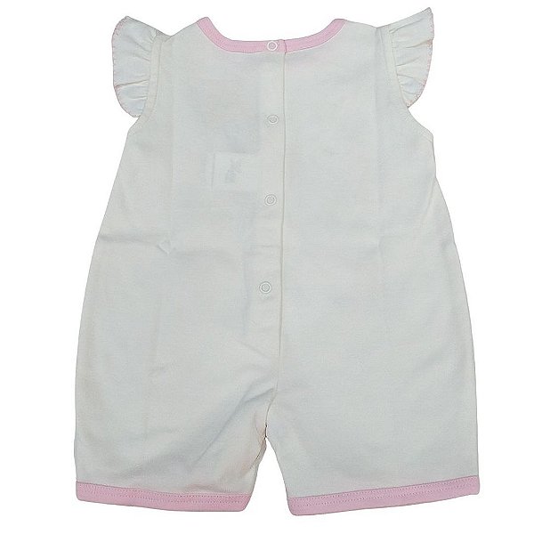 Macacão para Bebê Menino Manga Curta 213197 Anjos Baby