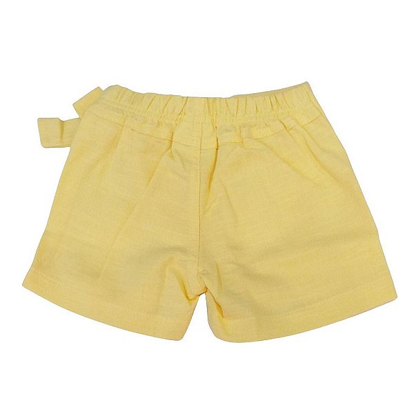 Conjunto para Bebê Body Feminino Short Manga Curta 213641 Anjos Baby