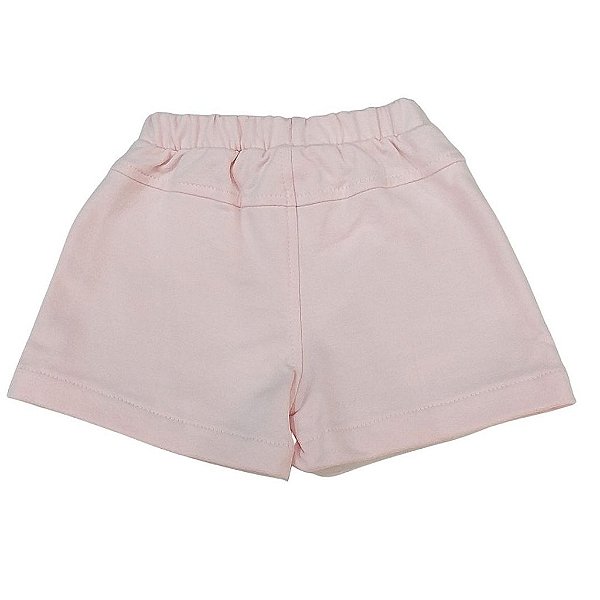 Conjunto para Bebê Body Feminino Short Manga Curta 213037 Anjos Baby