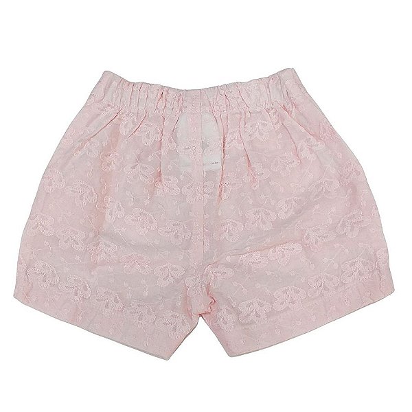 Conjunto para Bebê Body Feminino Short Manga Curta 213635 Anjos Baby