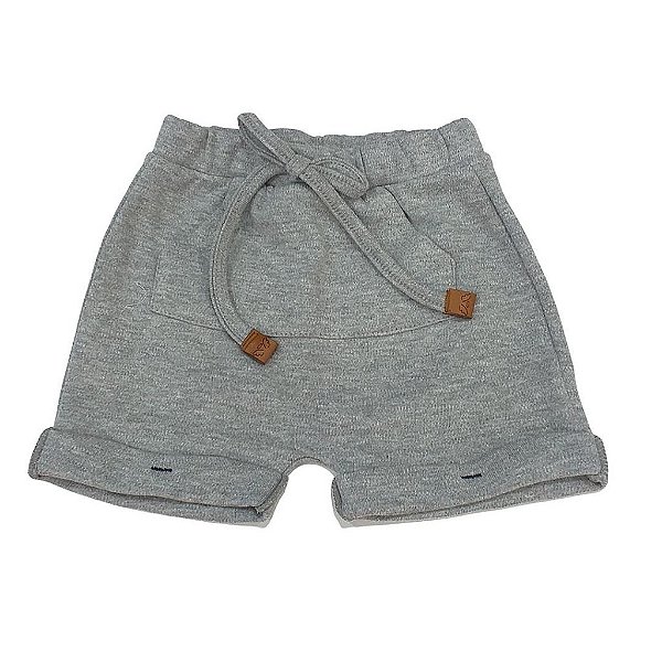 Conjunto para Bebê Body Masculino Short Manga Curta 213128 Anjos Baby