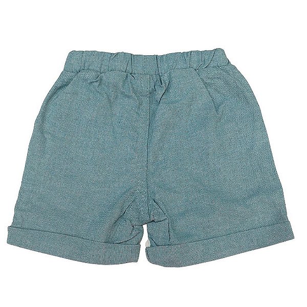 Conjunto Body Short Manga Curta Masculino 213165 Anjos Baby