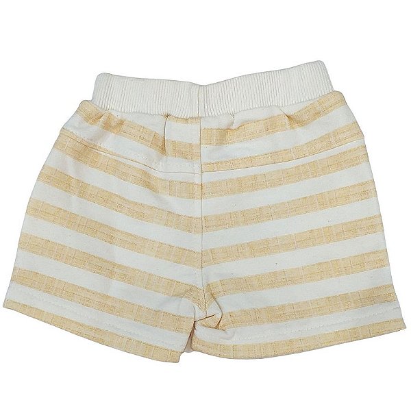 Conjunto Body Short Manga Curta Feminino 213089 Anjos Baby