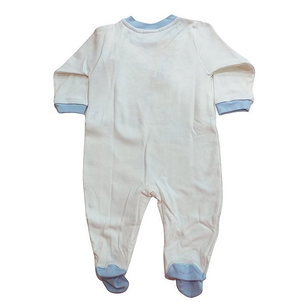 Macacão Bebê Feminino Maga Longa Anjos Baby 213194