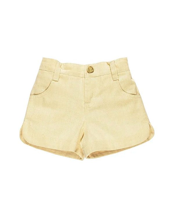 Conjunto Bebê Feminino Safari Short Anjos Baby 213269