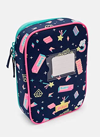 Estojo Escolar Grande Unicórnio Shine Puket 050403030