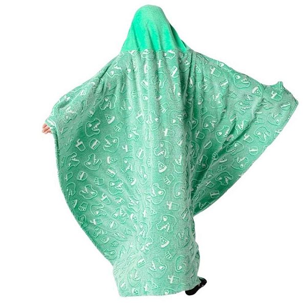 Manta Masculina Dino Brilha no Escuro Puket 100500055