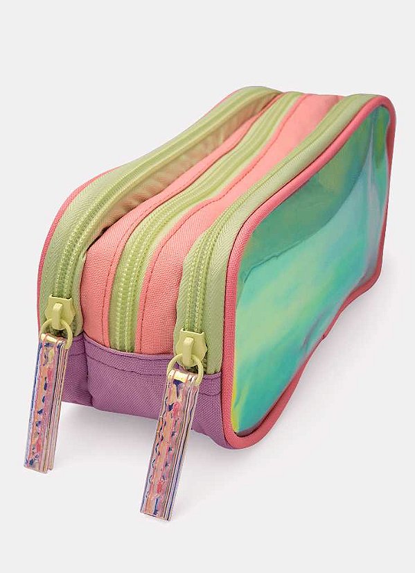 Estojo Escolar Triplo Color Block Puket 050403216