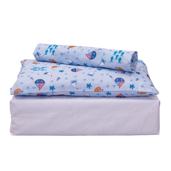 Jogo Lençol Berço Americano 3 Peças Incomfral 34014