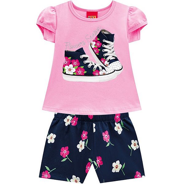 Conjunto Infantil Feminino 110201 Kyly