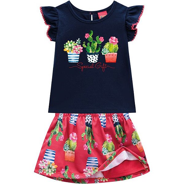 Conjunto Infantil Feminino 110205 Kyly