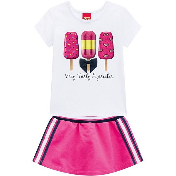 Conjunto Infantil Feminino 110231 Kyly