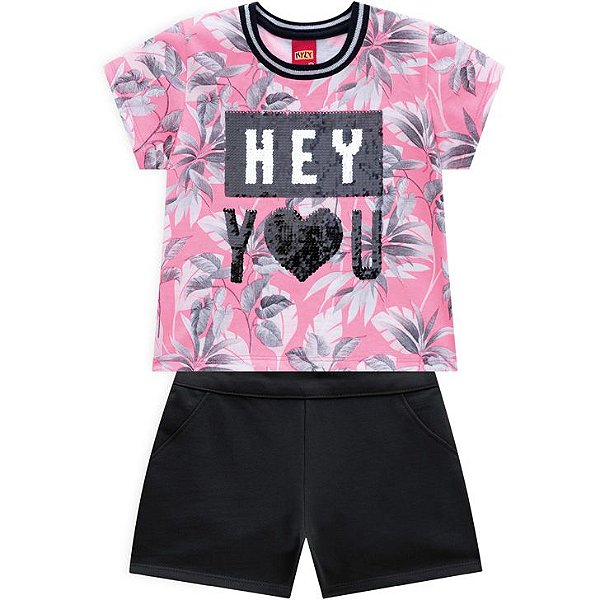 Conjunto Infantil Feminino 110259 Kyly