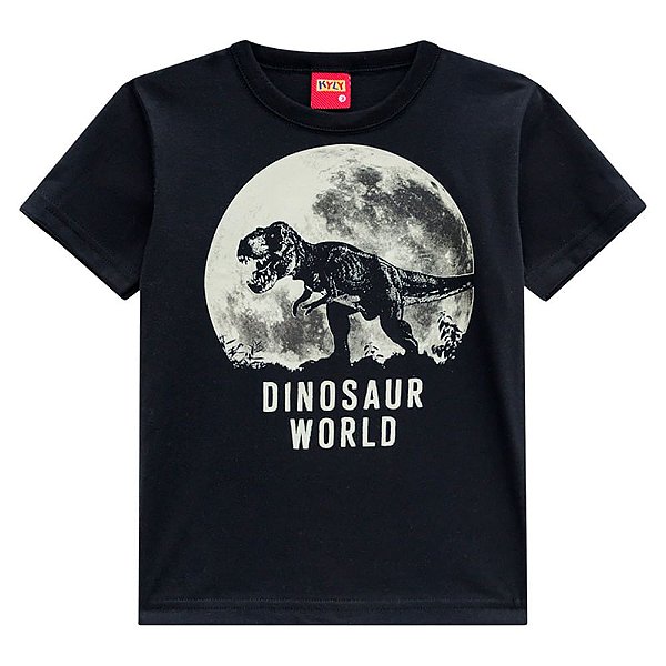 Camiseta Masculina Dinossauro Kyly 110289