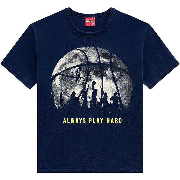 Camiseta Masculina Infantil Kyly 110308