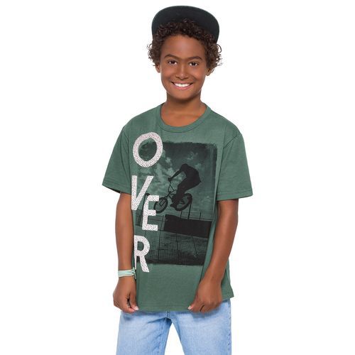 Camiseta Masculina Infantil Kyly 110309