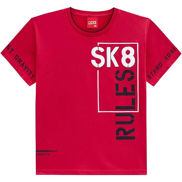 Camiseta Infantil Masculina Kyly 110312