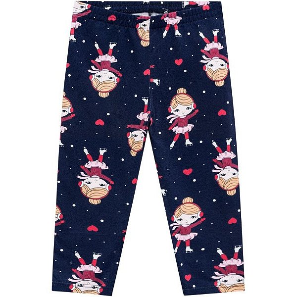 Conjunto Infantil Feminino Manga Longa P207349 Kyly